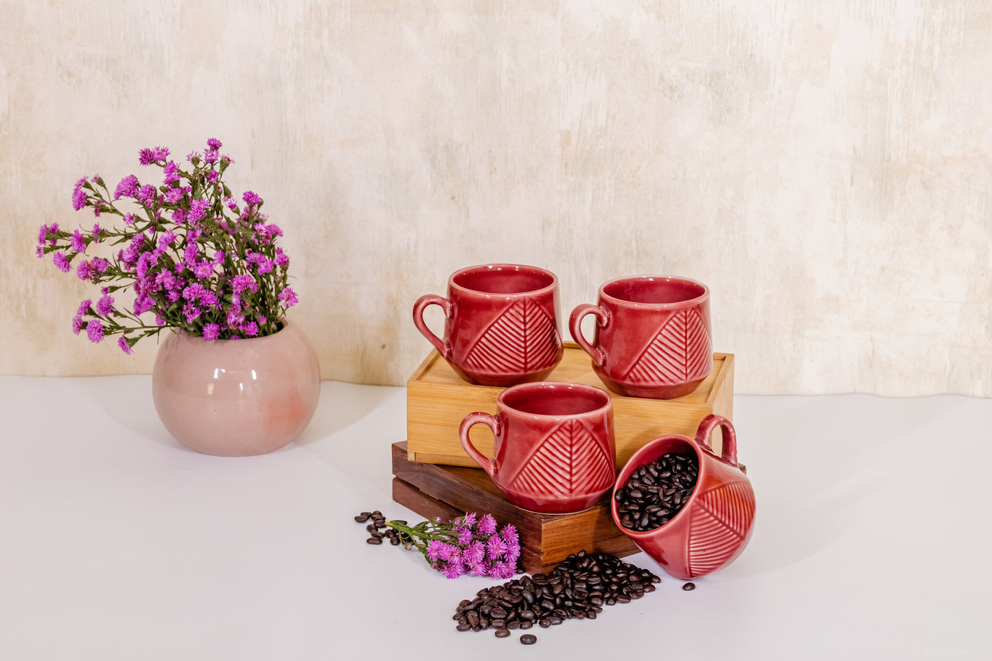 Fab Brick Red Mugs