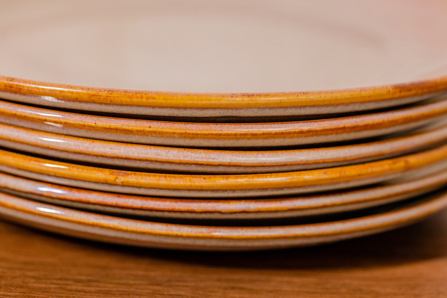 Full Dinner Plates (Earthy Brown)