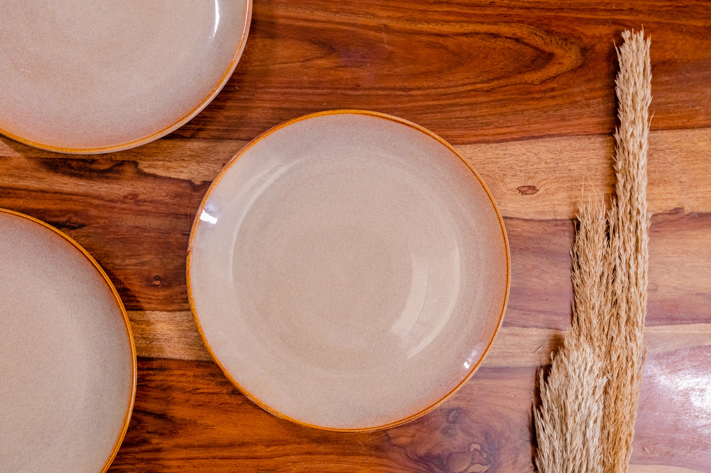 Full Dinner Plates (Earthy Brown)