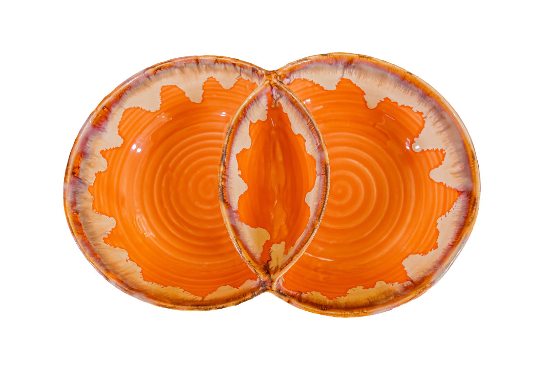 Tex Max Double Bowl (Orange)