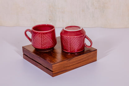 Fab Brick Red Mugs