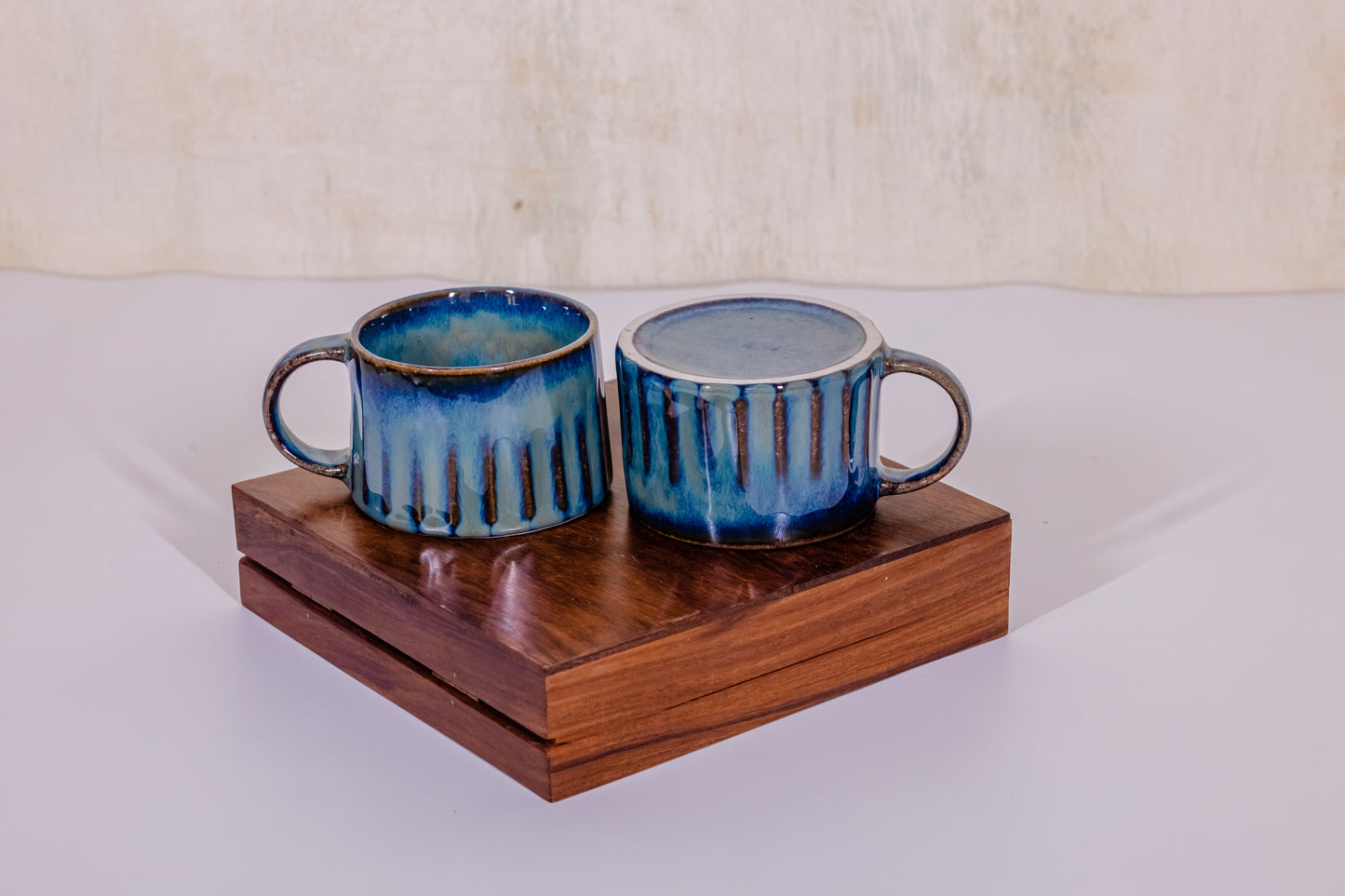 Flat Green Industrial Mugs