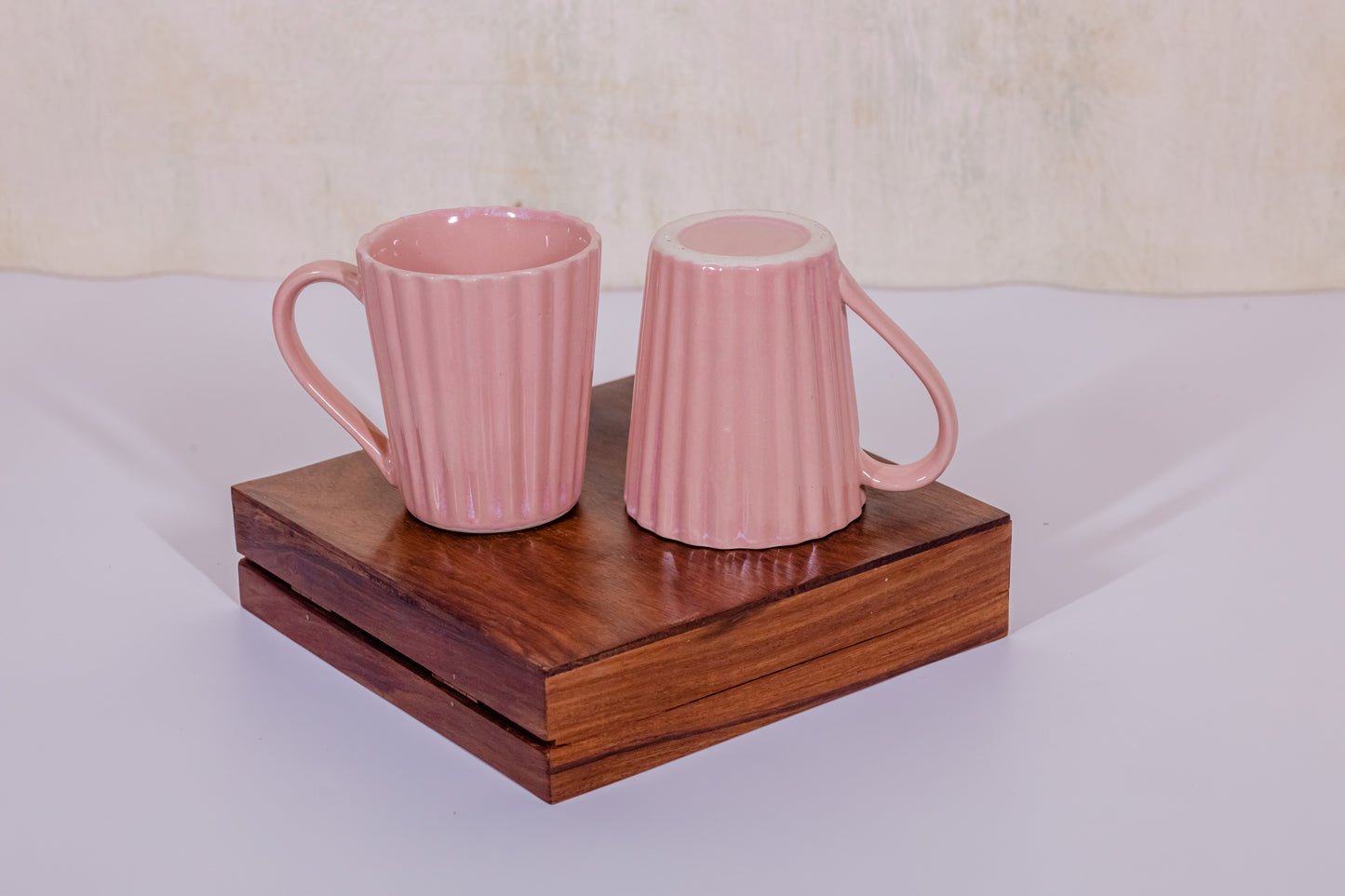 Pink Milk Mugs