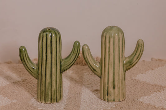 Cactus Green (Salt & Pepper Shaker)