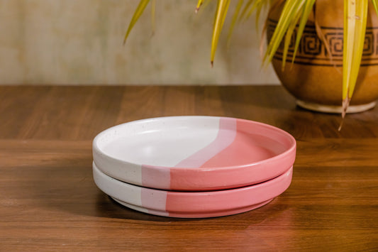 Pink Dessert Plates