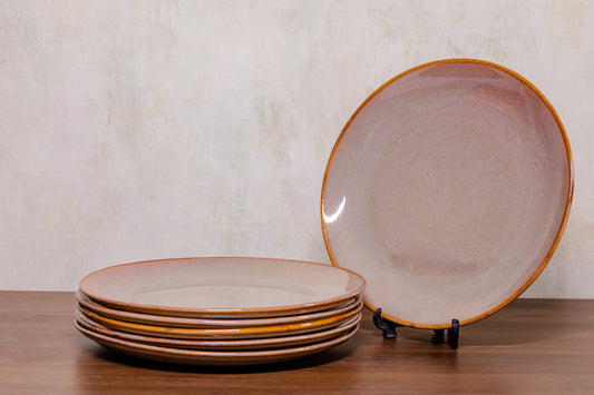 Full Dinner Plates (Earthy Brown)