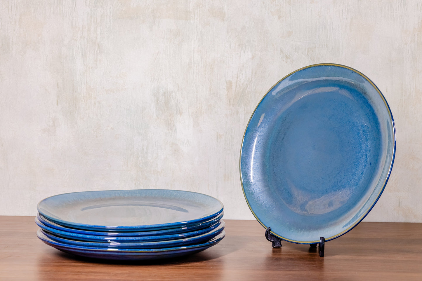 Full Dinner Plates (Ocean Blue)