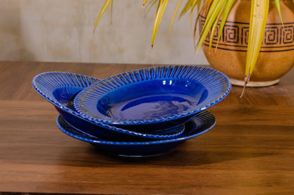 Pasta Plates (Royal English Blue)