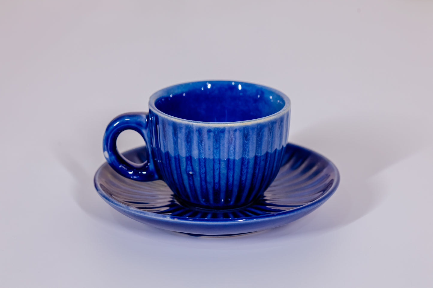 Blue Cup & Saucers