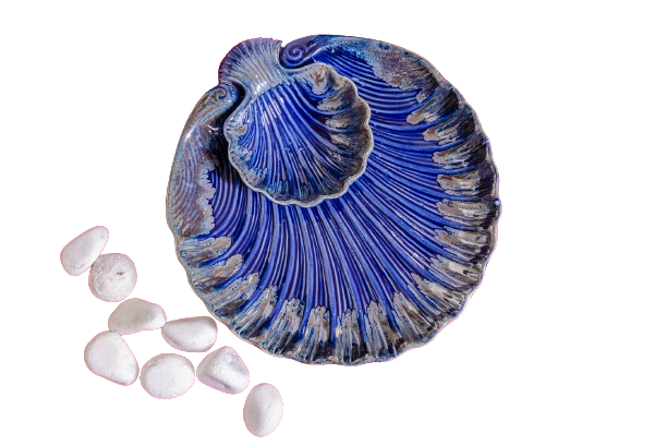 Shell Chip & Dip(Royal English Blue)